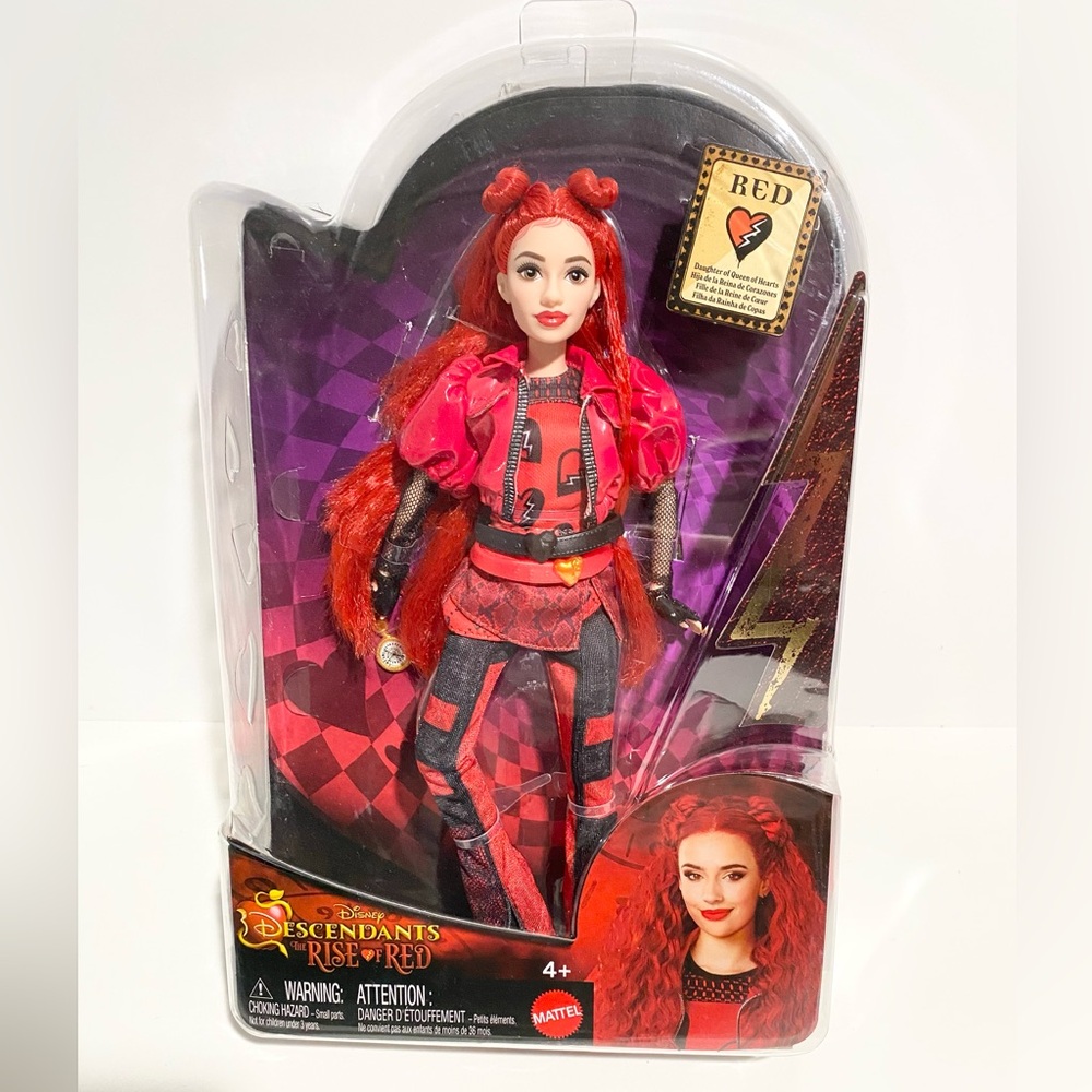 Mattel Disney Descendants Rise of Red‎ Doll